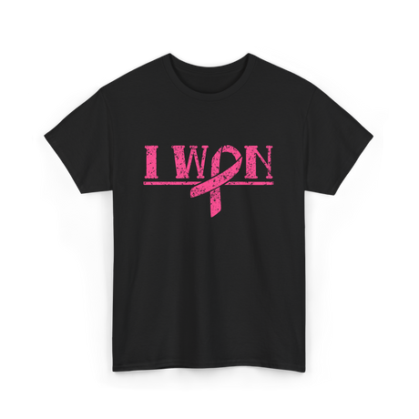 I Won Awareness Support T-Shirt - Black