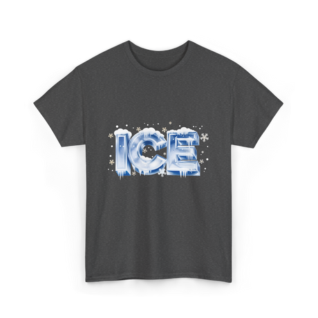 Ice Snow Winter Ice T-Shirt - Dark Heather