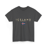 Iceland Flag Iceland T-Shirt - Dark Heather