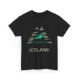 Iceland Northern Lights Nature T-Shirt - Black