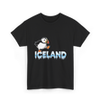 Iceland Puffin Bird Animal Lover T-Shirt - Black