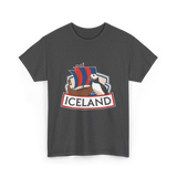 Iceland Puffin Viking T-Shirt - Dark Heather