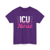 ICU Nurse T-Shirt - Purple