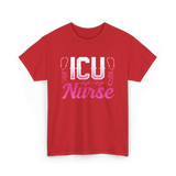 ICU Nurse T-Shirt - Red