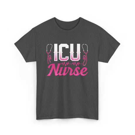 ICU Nurse T-Shirt - Dark Heather