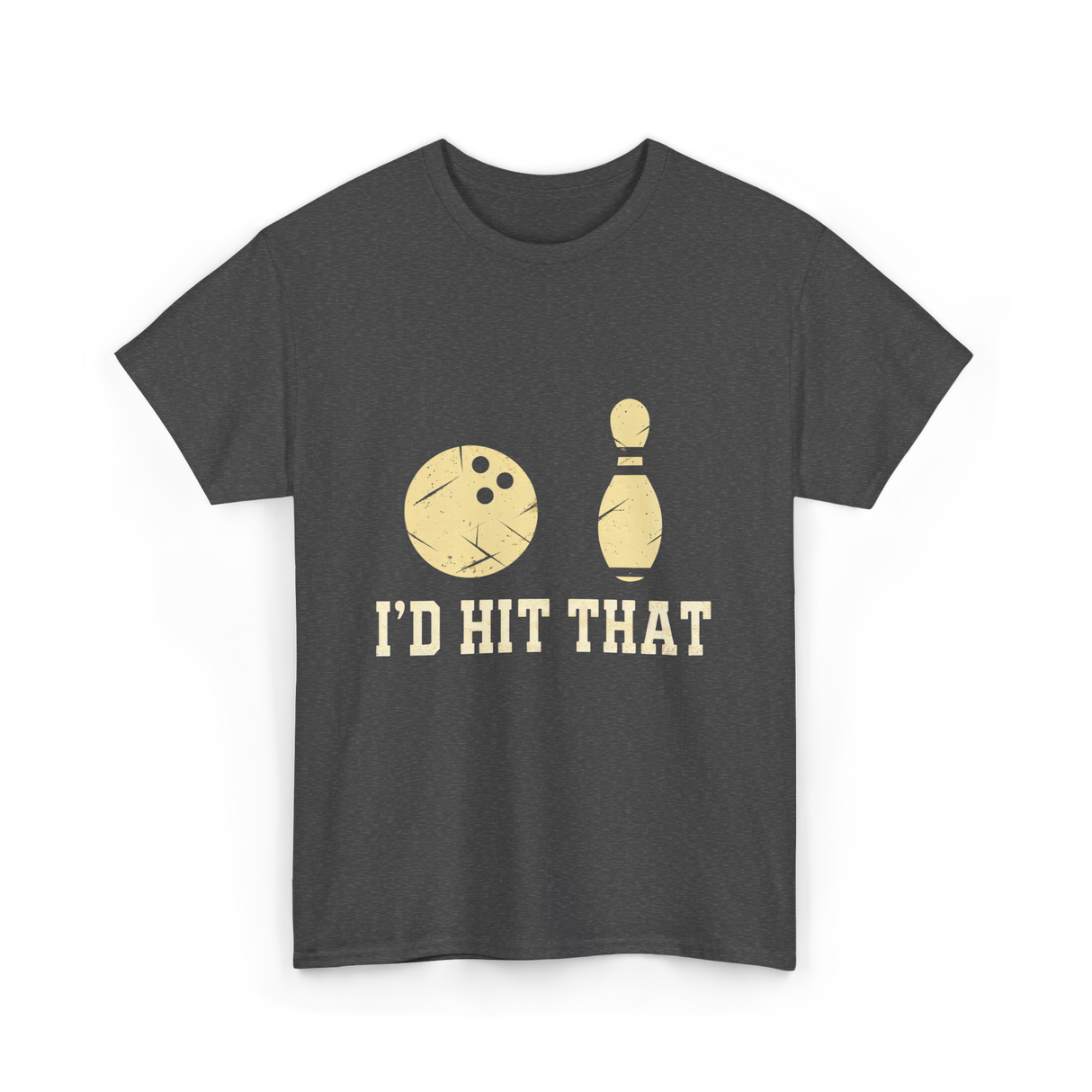 I'd Hit That Bowling T-Shirt - Dark Heather