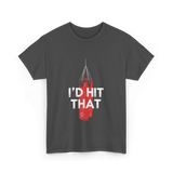 I'd Hit That Boxing Punching Bag T-Shirt - Dark Heather