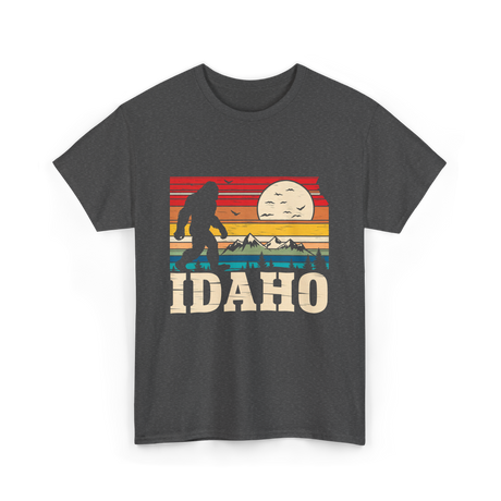 Idaho Bigfoot Mountains Wilderness T-Shirt - Dark Heather