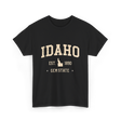 Idaho Gem State Idahoan T-Shirt - Black