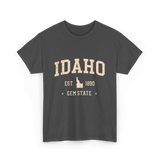 Idaho Gem State Idahoan T-Shirt - Dark Heather