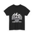 Idaho Is Calling Idaho T-Shirt - Black