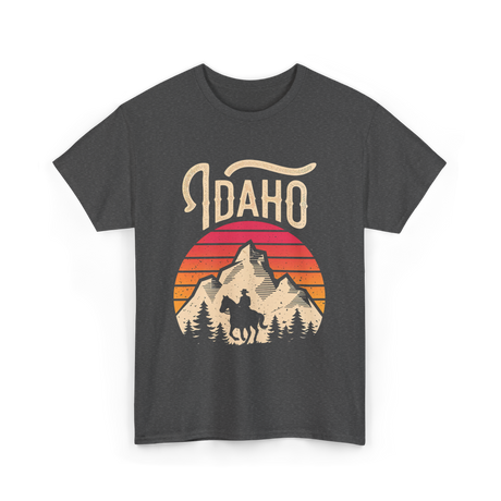 Idaho Mountains Adventure T-Shirt - Dark Heather