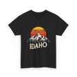 Idaho Mountains T-Shirt - Black