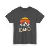 Idaho Mountains T-Shirt - Dark Heather