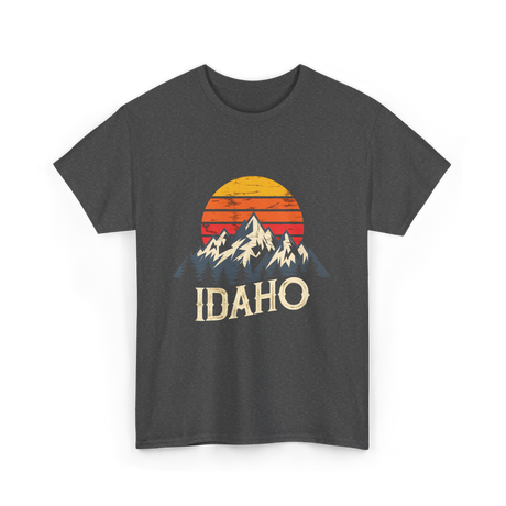 Idaho Mountains T-Shirt - Dark Heather