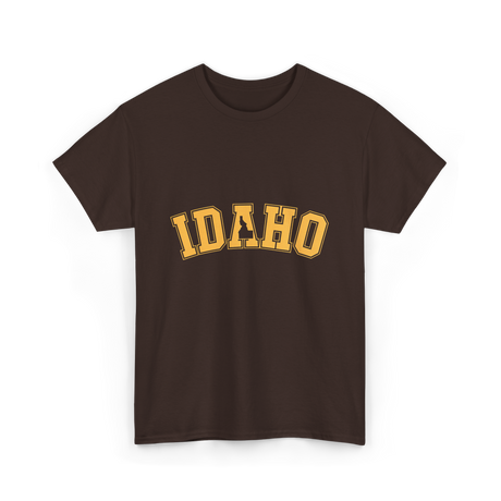 Idaho State Idahoan College T-Shirt - Dark Chocolate