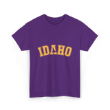 Idaho State Idahoan College T-Shirt - Purple