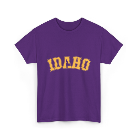 Idaho State Idahoan College T-Shirt - Purple