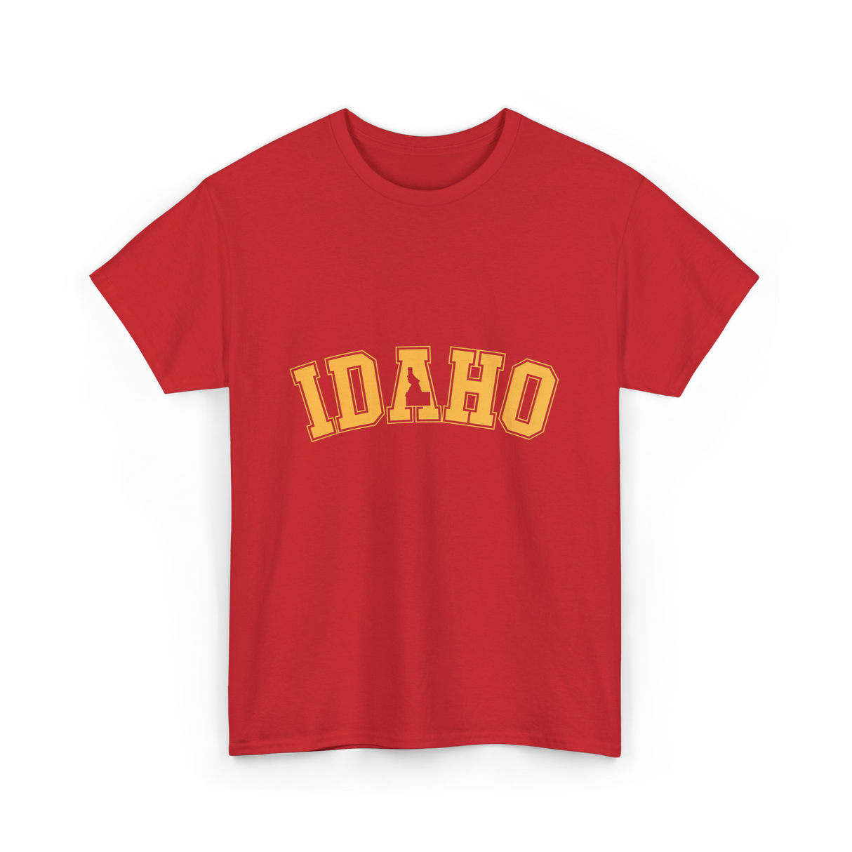 Idaho State Idahoan College T-Shirt - Red