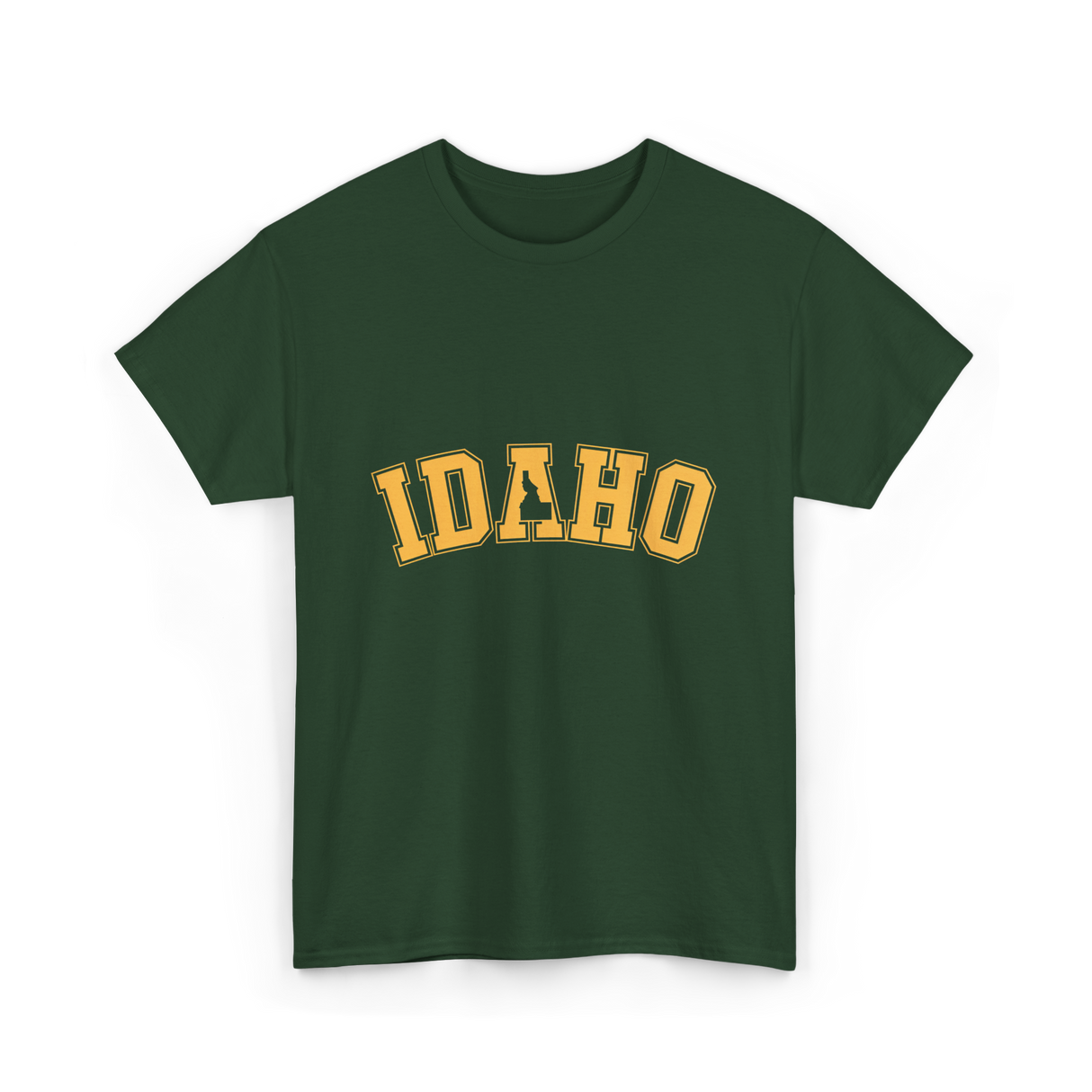 Idaho State Idahoan College T-Shirt - Forest Green