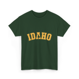 Idaho State Idahoan College T-Shirt - Forest Green