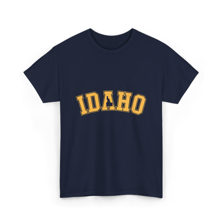 Idaho State Idahoan College T-Shirt - Navy