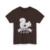 If It Hops Squirrel Hunting T-Shirt - Dark Chocolate