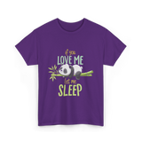 If You Love Me Panda T-Shirt - Purple