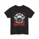 I'll Be In The Garage Mechanics T-Shirt - Black