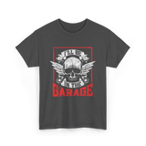 I'll Be In The Garage Mechanics T-Shirt - Dark Heather