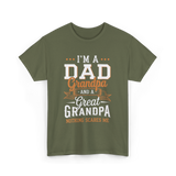 I'm A Dad Grandpa T-Shirt - Military Green