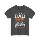 I'm A Dad Grandpa T-Shirt - Dark Heather