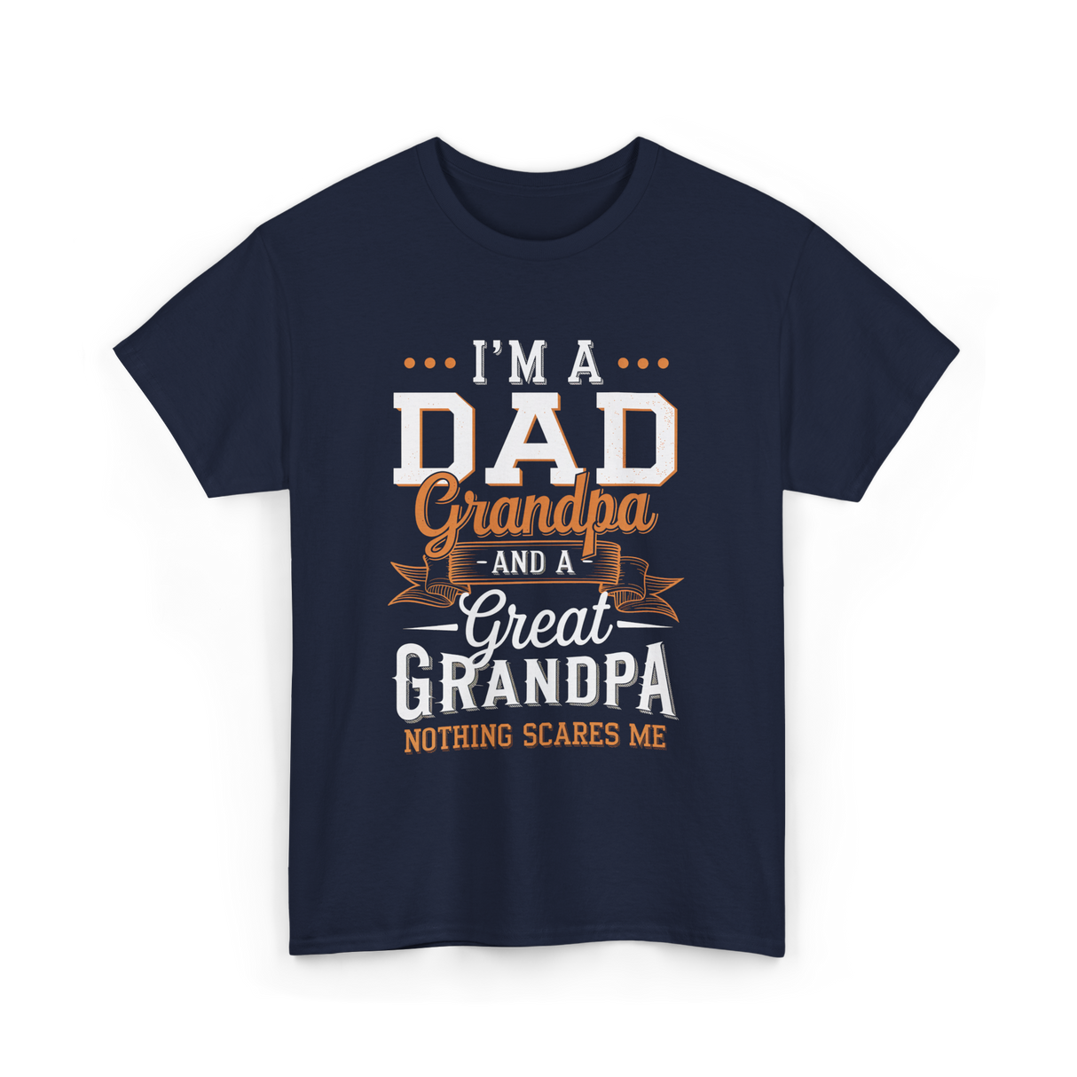 I'm A Dad Grandpa T-Shirt - Navy