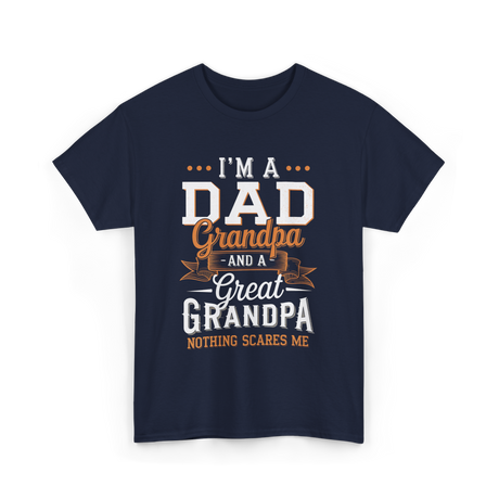 I'm A Dad Grandpa T-Shirt - Navy