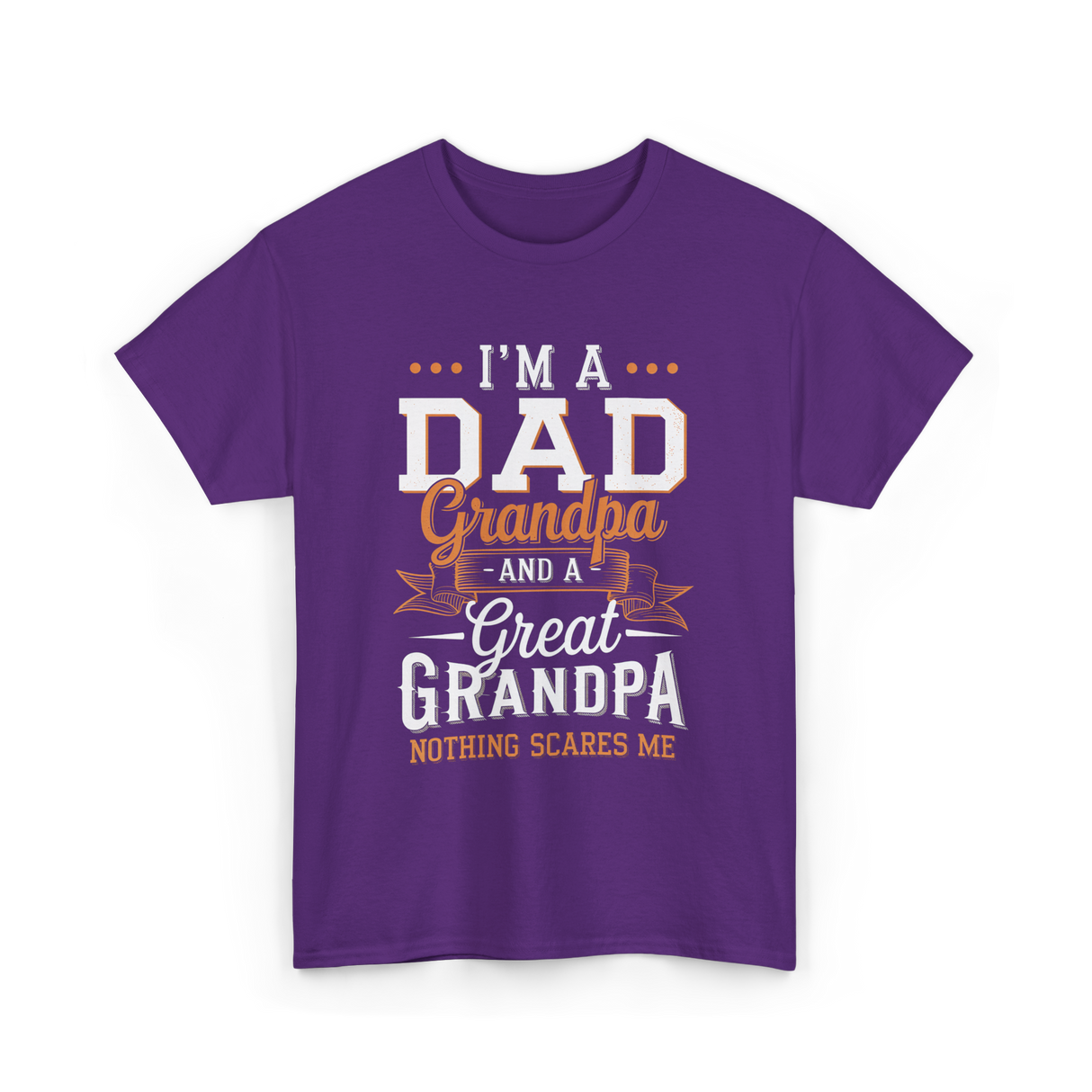 I'm A Dad Grandpa T-Shirt - Purple