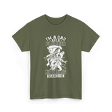 I'm A Dad Plumber Plumbing T-Shirt - Military Green