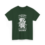 I'm A Dad Plumber Plumbing T-Shirt - Forest Green