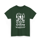 I'm A Mom Veteran Proud T-Shirt - Forest Green