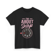 I'm About To Snap Photography T-Shirt - Black