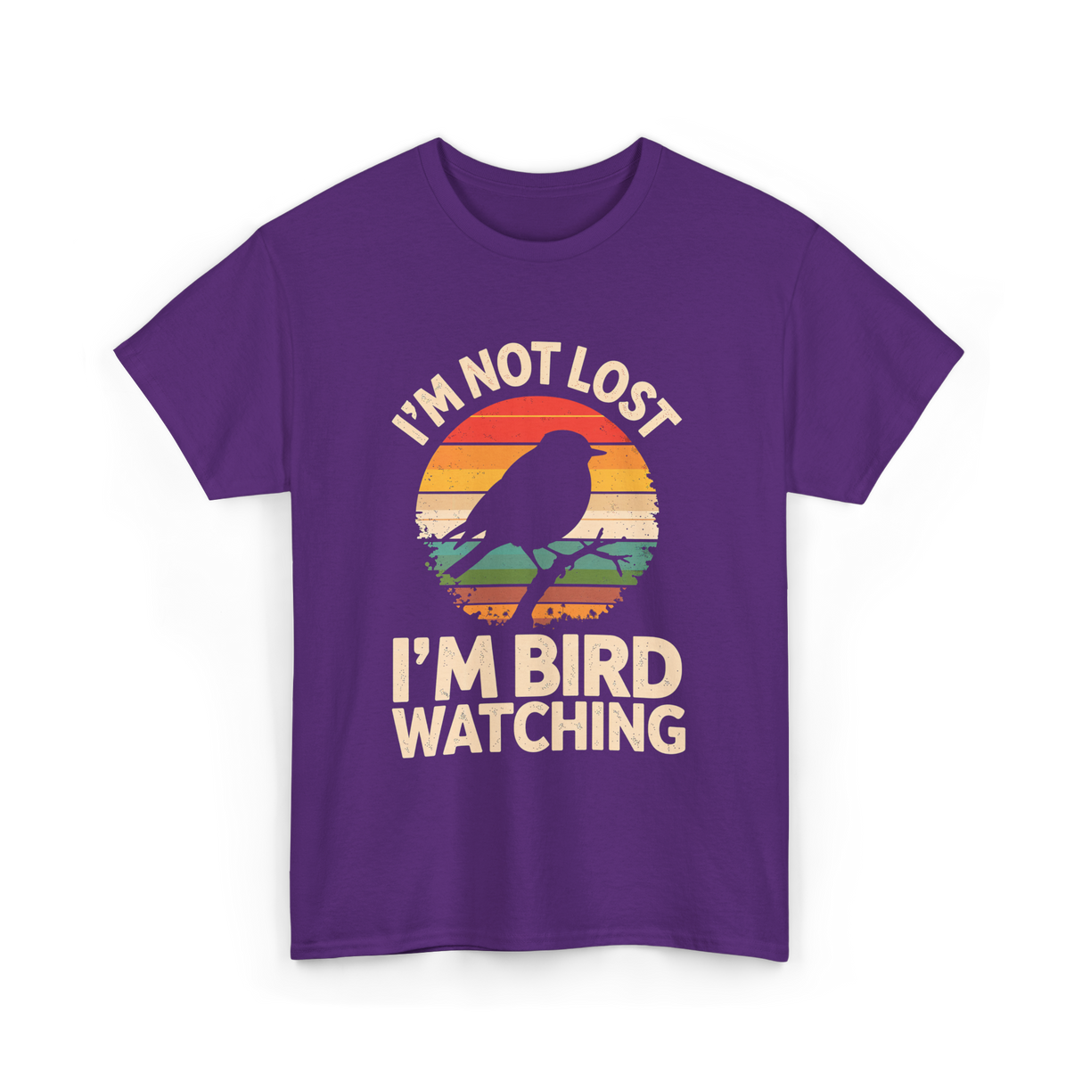 I'm Bird Watching Bird Watching T-Shirt - Purple