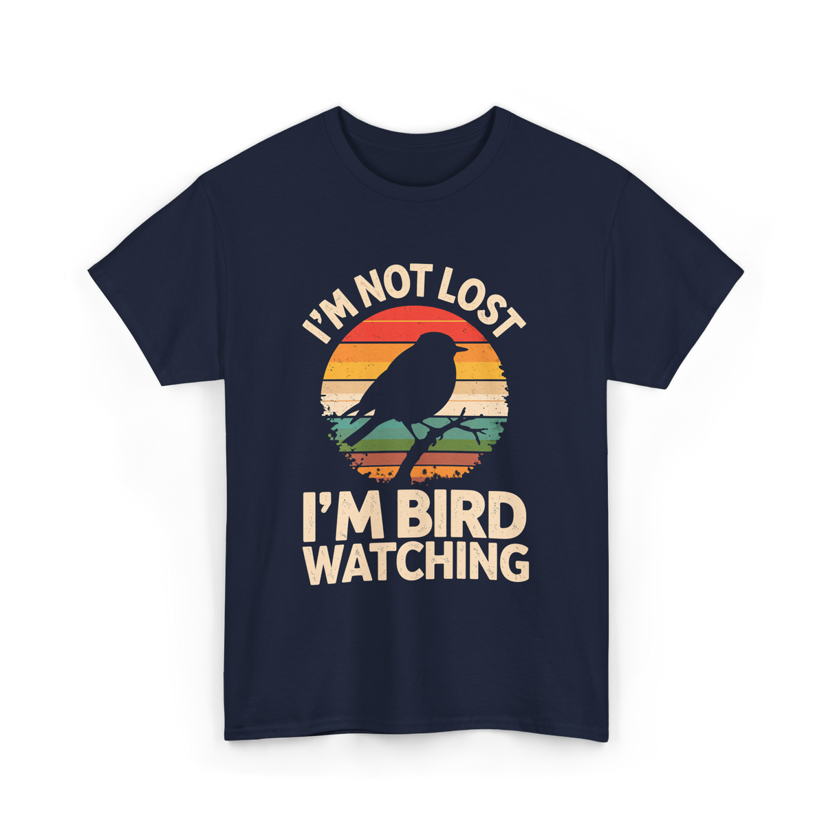 I'm Bird Watching Bird Watching T-Shirt - Navy