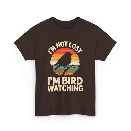 I'm Bird Watching Bird Watching T-Shirt - Dark Chocolate