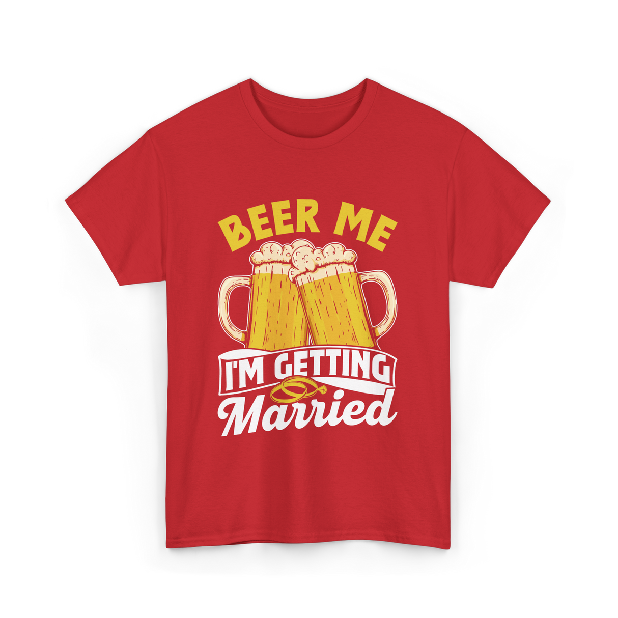 I'm Getting Married Groom T-Shirt - Red