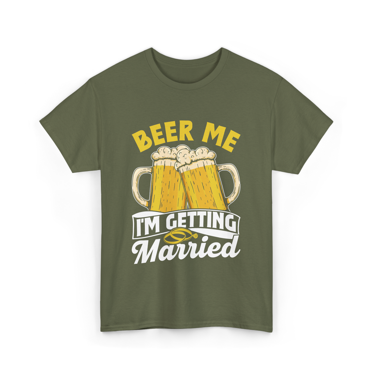 I'm Getting Married Groom T-Shirt - Military Green