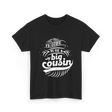 I'm Going To Be A Big Cousin Announcement T-Shirt - Black