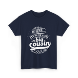 I'm Going To Be A Big Cousin Announcement T-Shirt - Navy