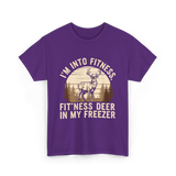 I'm Into Fitness Deer Hunting T-Shirt - Purple