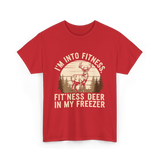 I'm Into Fitness Deer Hunting T-Shirt - Red