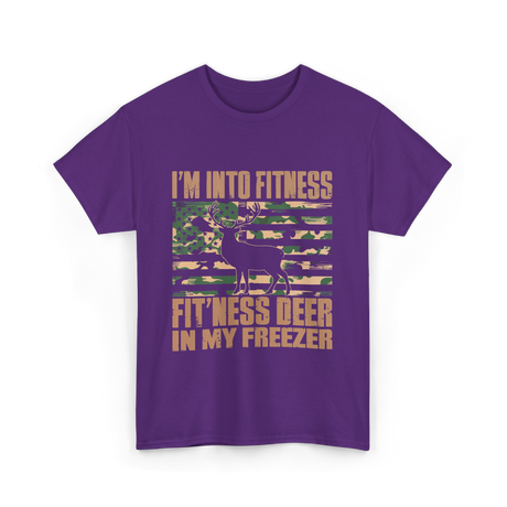 I'm Into Fitness Hunting T-Shirt - Purple