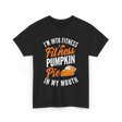 I’m Into Fitness Pumpkin Pie T-Shirt - Black